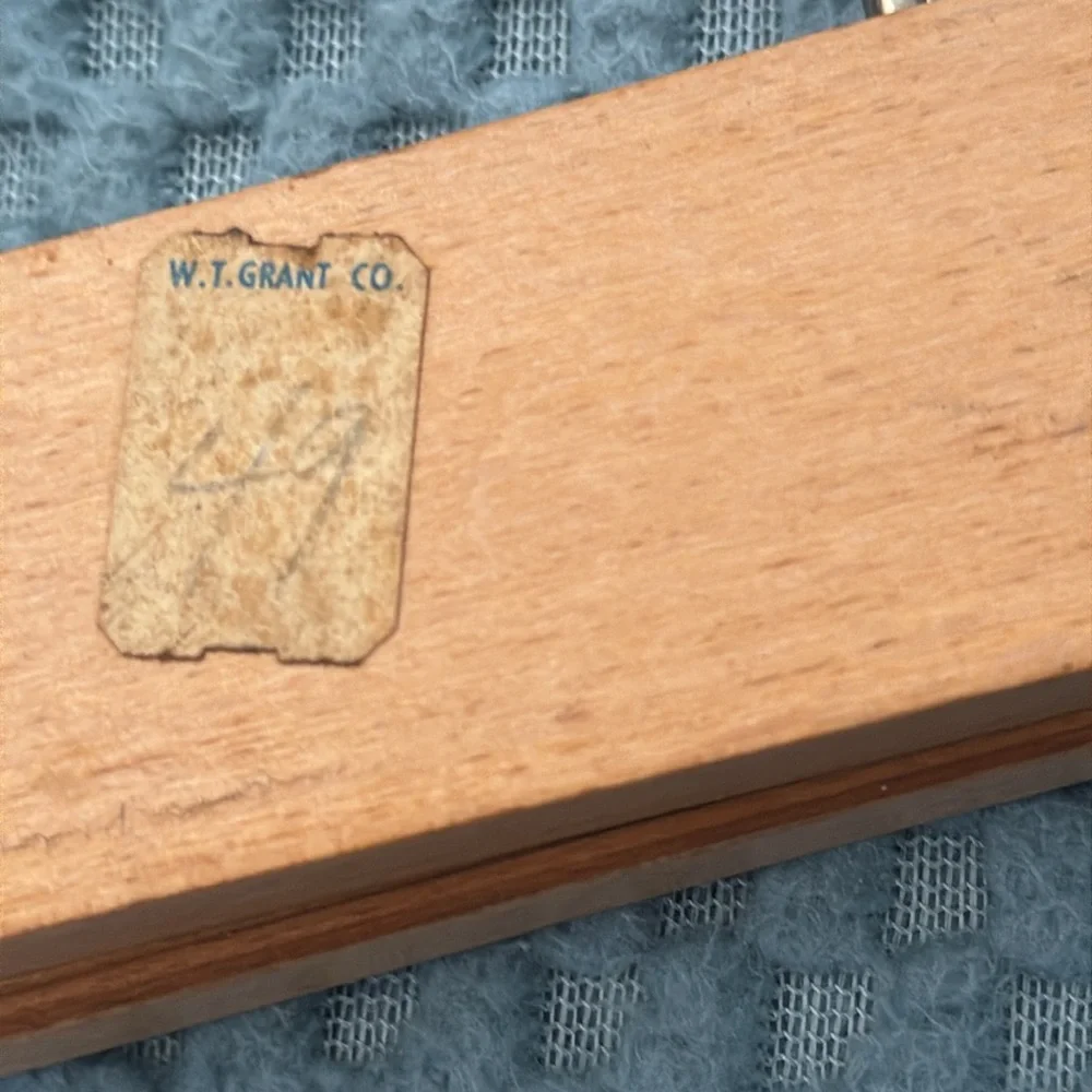 Vintage Nevco Esquire Wooden Pants or Skirt Hanger